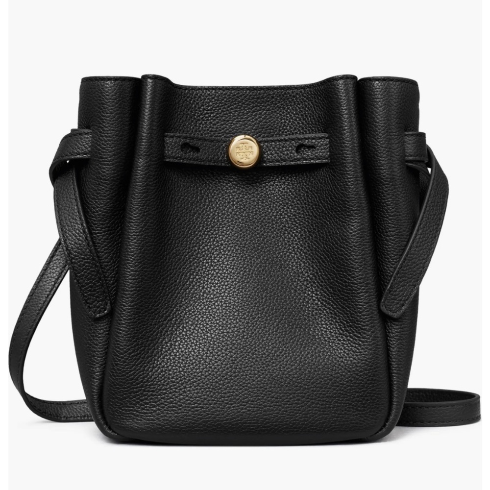 Tory Burch Romy Small Crossbody - Black